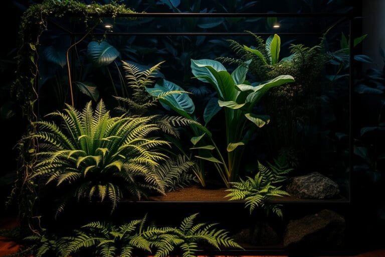 black jungle terrarium