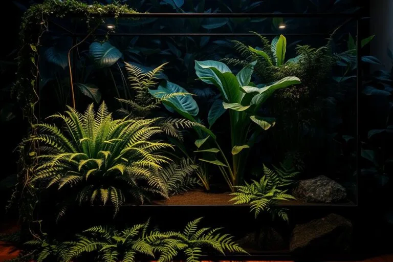 black jungle terrarium