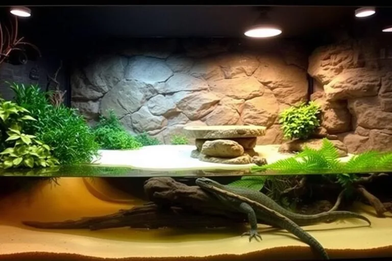 caiman lizard enclosure